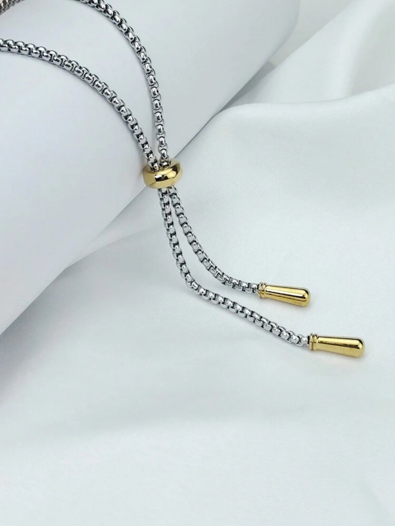 Collar dos tonos ajustable
