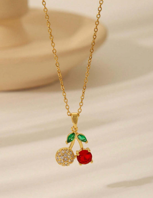 Cherry necklace