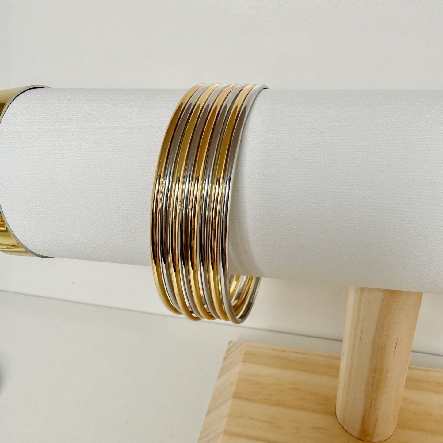 Mixed Aura Bangles