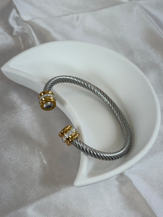 Pulsera dos tonos