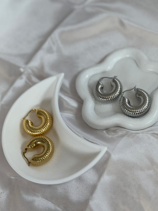 Aretes de argolla