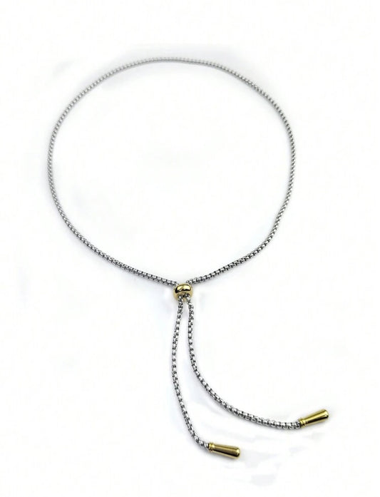 Collar dos tonos ajustable