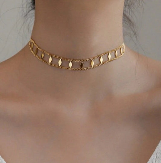 Diamond choker